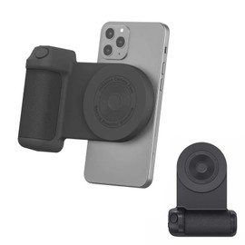 Magnetic Camera Holder Bluetooth Bracket, Cellphone Selfie Holder Photo Phone Holder with Bluetooth Wireless Remote Control for All Phones (Black)