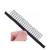 ArrErr 10 Pack Wig Comb Long 20 Teeth Clips Black