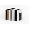 Maul Premium Metal Bookends, 120 x 140 x 140 mm,