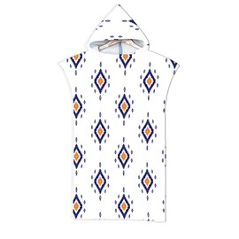 Abia Jaeia Oversized Surf Poncho Changing Robe - Quick-Drying Microfiber Towel with Hood & Pocket, Water-Resistant, Perfect for Beach, Pool, Surfing, & Outdoor Sports Adults Women Men