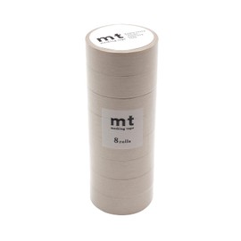 Kamoi Kakoshi MT08P496 Masking Tape, 8 Ps, Width 0.6 inches (15 mm) x 2.6 ft (7 m), 496 Pastel Core