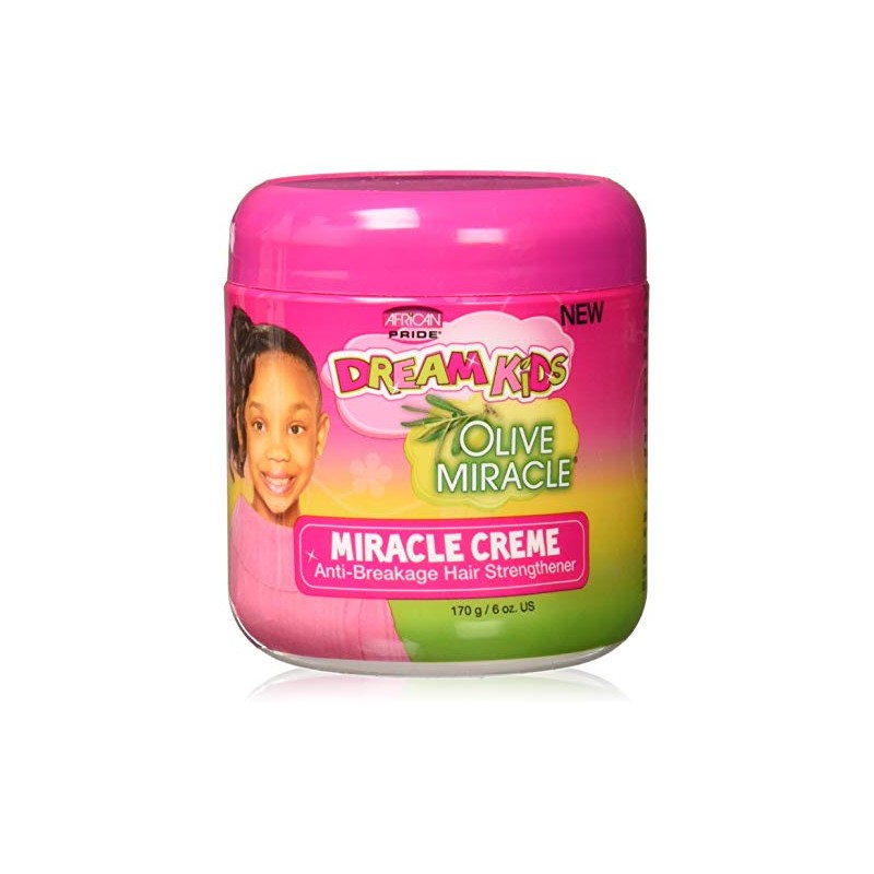 African Pride Dream Kids Olive Miracle Creme, 6 Ounce