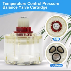 A954.4400070A Pressure Balance Cartridge Replacement, Compatible with American Standard R110/R115, fits for Bath Tub/Shower Single Handle Valves