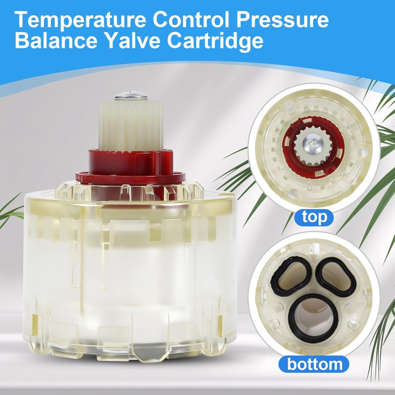 A954.4400070A Pressure Balance Cartridge Replacement, Compatible with American Standard R110/R115,