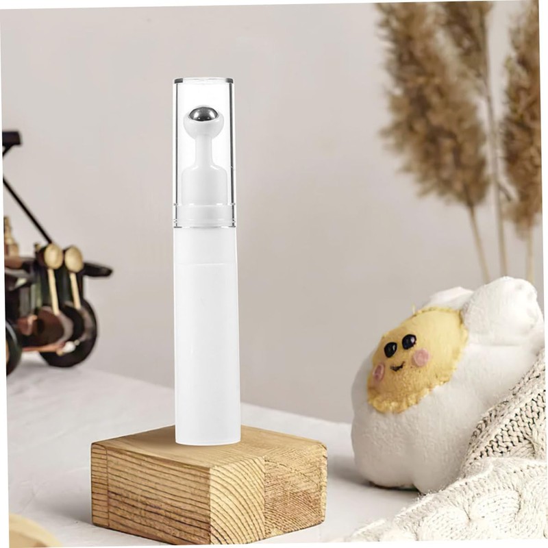 TOPPERFUN Refillable Eye Cream Applicator Bottle with Soothing Roller Ball