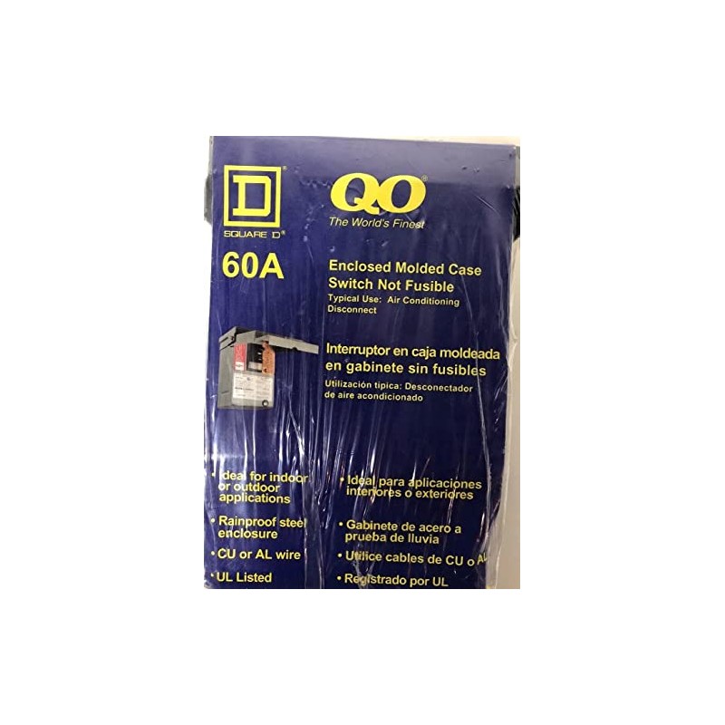 Square D Qo200Tr 60A Ld-Cntr