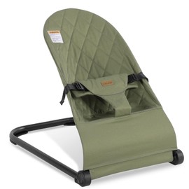 Lfhiwhd Baby Bouncer,Baby Bouncer Seat,Portable Infant Bouncer with 3-Point Safety Harness,Ergonomic Bouncy seat, Newborn Bouncer for Babies 0-6 Months up to 20lbs (Green)