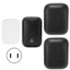 Wireless Doorbell ABS Black Self Powered 150m Range 433MHz with