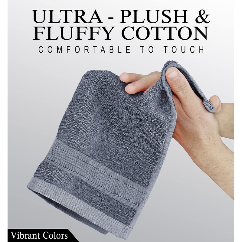 QCS Towels - Face Cloths - 33 x 33 cm