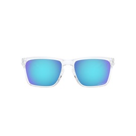 Oakley Men's Youth Frogskins Oj9060 Sunglasses, Polished Clear/Prizm Sapphire, 60/17/140, Polished Clear/Prizm Sapphire
