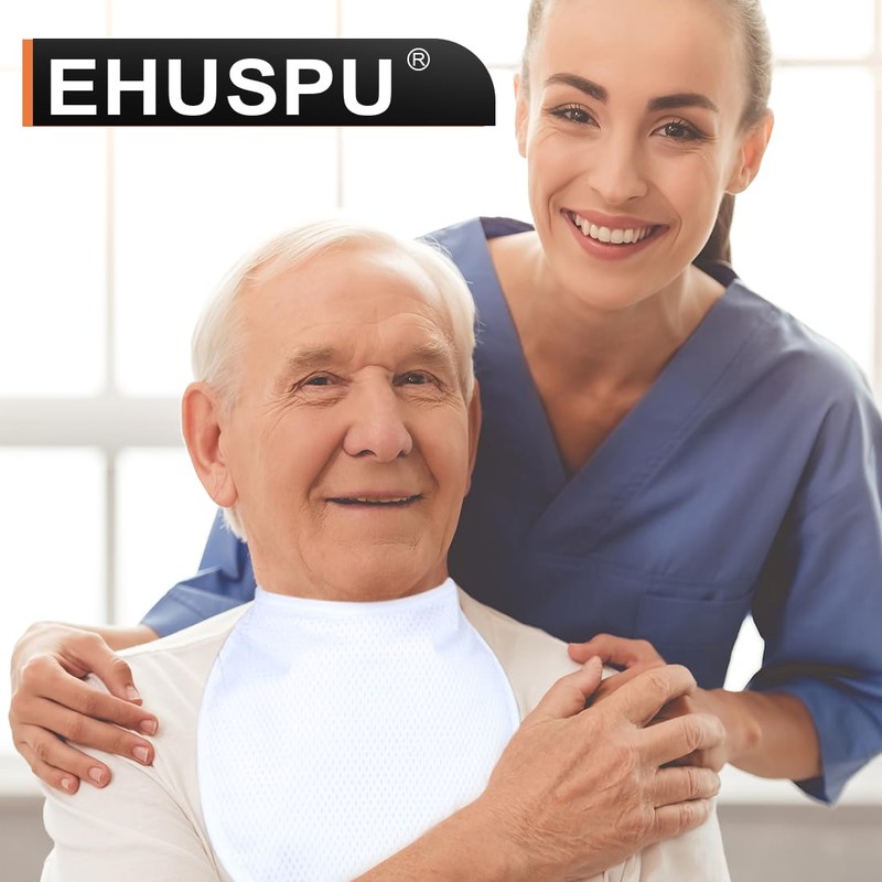 EHUSPU Tracheostomy Neck Stoma Cover,Breathable Laryngectomy Cover for Tracheotomy Care,Tracheal