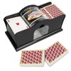 Card Shuffling Machine, Easy Hand Crank Card shuffler, Manual Card