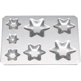 Tiger Crown Muffin Pan, Green, 7.4 x 10.7 x 1.2 inches (189 x 272 x 31 mm), G.Muffin Pan Pan, 6 Piece, Steel, Fluororesin 2 Coat, 3813
