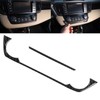 Air Conditioning Switch Trim Carbon Fiber Interior Decoration Fit for