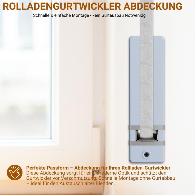 Markiso® Roller Shutter Belt Cover [Pack of 5] - Hole