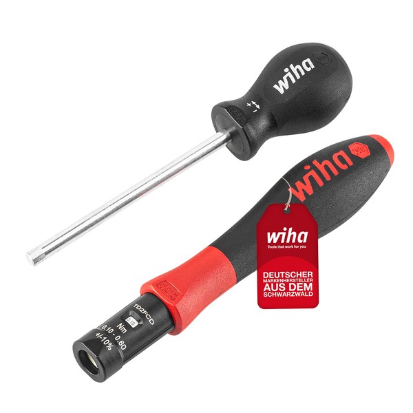 Wiha 28521060"- S Torque Screwdriver, Multi-Colour, 0.1-0.6 N m SF-Size