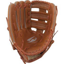 GP (GP) Baseball Glove, Softball, General, Left-Handed, All-Round, 12.5 inch, Brown Y