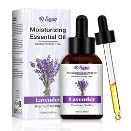 100ml Ätherische Öle lavendelöl, ätherisches Öl für Massage, reines Duftöl für Diffusor und Hautpflege, entspannend für Schlaf, ideal für Entspannung und Meditation