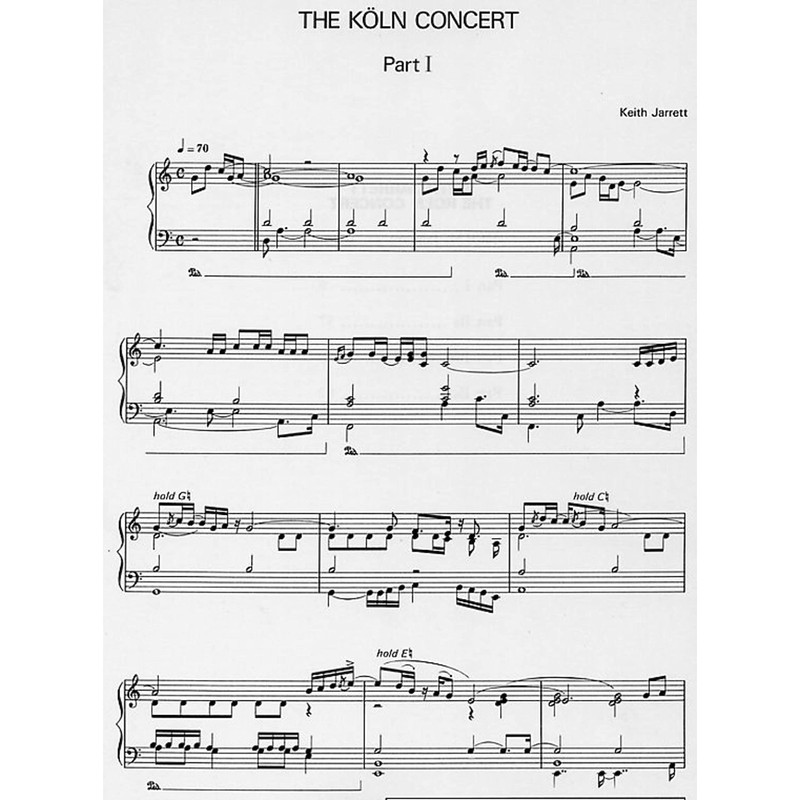 The Koln Concert: German