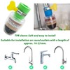6 Pcs Faucet Water Filter,6 Layer Cartridge Activated Carbon Filters