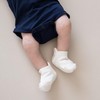 KYTE BABY Ankle Socks Combo 5-Pack w/Grips, Cloud, 6 Months