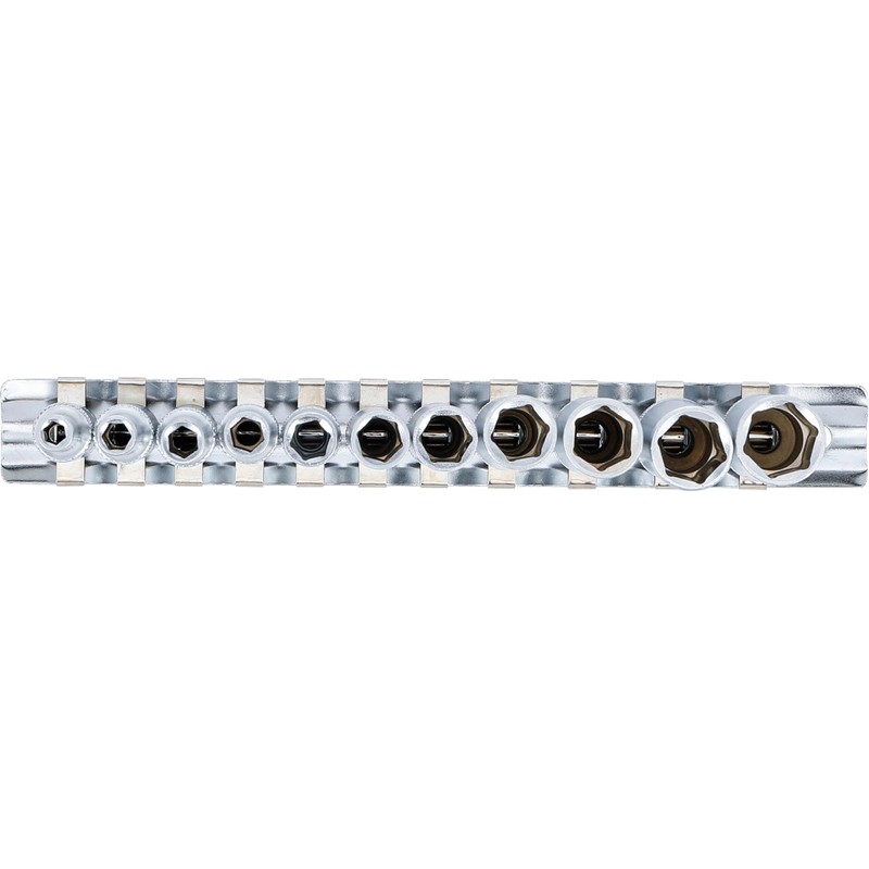 BGS 2221 Drive 6.3 mm (1/4) 11-Piece Set Deep Sockets