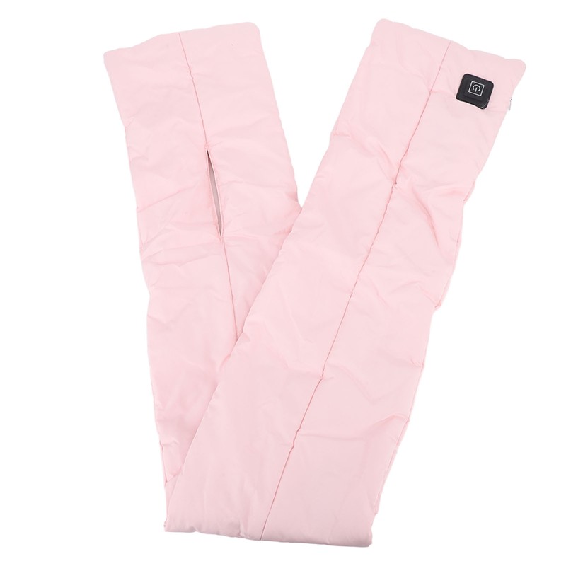 USB Heating Neck Pad Temperature Adjustable Heated Scarf Winter Warm