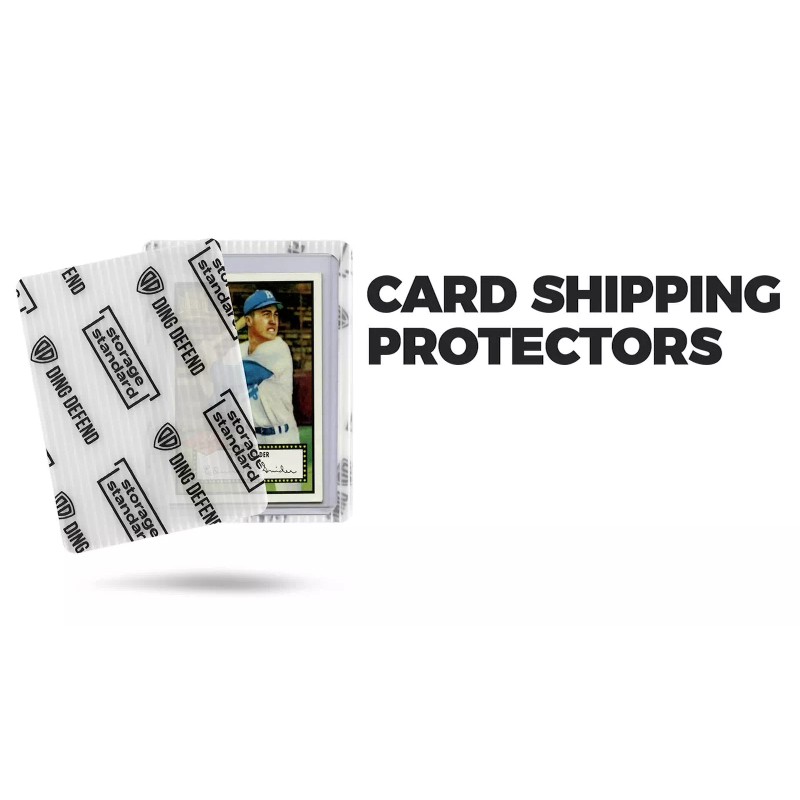 Trading Card Shipping Protectors 110 Pack 3.5'' x 4.5'' Flats