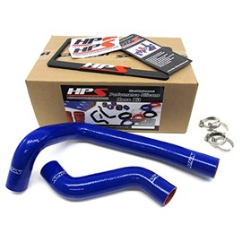 HPS (57-1035-BLUE) Silicone Radiator Hose Kit for Mazda RX7