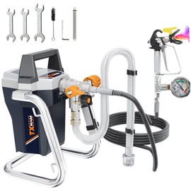 MAXXT Airless Paint Sprayers，1300W High Pressure Airless Stand Sprayer with 3200PSI, 14.7LBS Light Weight for DIY Painting Projects Home Interior & House Exterior