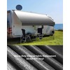 Xenjum RV Awning Fabric Replacement, 18.5oz Heavy-Duty Weatherproof Vinyl Camper