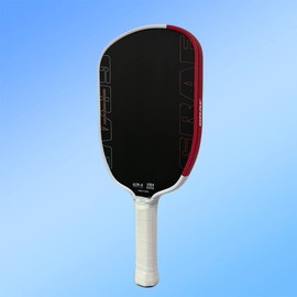 Toolzia Pro 16mm Pickleball Paddle Carbon Fiber Racket with Elongated Handle