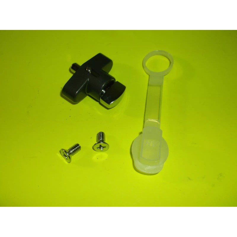 HV HURRICANE ACCORDION SHUTTER LOCK BRONZE THUMB TURN W/LOCK