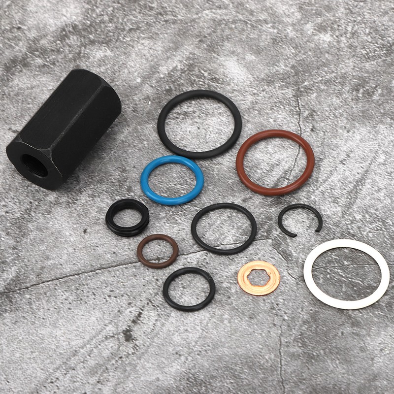 Diesel Rail Leak Repair Kit Tool O Rings &amp; Injector