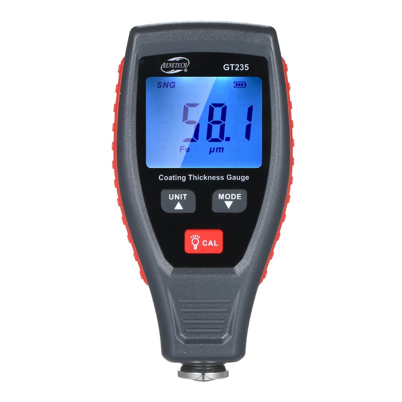 BENETECH GT235 LCD Coating Thickness Gauge Paint Thickness Gauge Meter