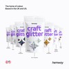 Hemway Craft Glitter Fluorescent Pink 100g Multi Size Glitter