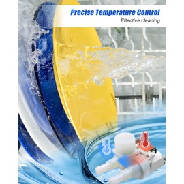 HUFEWU 529730 Dishwasher Double Inlet Valve Fit for Fisher & Paykel DD24DCX7 DD24DTI6V2 DD24DCHTX6 Replace 33390003 522146 526850 AP6792087