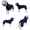 Four-Legged Full Coverage Waterproof Dog Raincoat with Reflective Features Pet