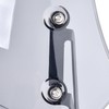 Motorcycle Windshield Deflector with Bracket Double Bubble Windscreen Fit for
