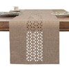 BAZIOE Linen Table Runner Beige Modern Table Runner Washable Table