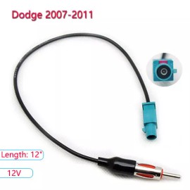 Red Wolf Car Radio Antenna Adapter Cable Wire Harness Plug For Jeep Grand Cherokee Dodge