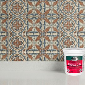 Ardex D 14 Type 1 Premixed Tile Adhesive, Mastic, 1 Gal (3.8 L) for Setting Quarry, Ceramic, Mosaic and Natural Stone Tile on Interior Surfaces