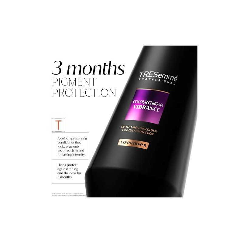 TRESemme Colour Chroma Vibrance Conditioner hair care for a vibrant,