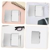 Operitacx Metal Card Box Notebook Small Notepad with Pen Small