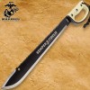 USMC United Cutlery USMC Semper Fi Sawback Machete Knife with