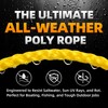 Polypropylene Rope - Bright Yellow, 1/4" x 100ft - All-Purpose