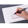 geotec Cutting Ruler (Office School) Perspex 30 cm Transparent