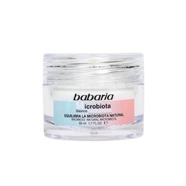 Babaria - Crema Hidratante Facial Microbiota con Activo Prebiótico y Rambután | Equilibra la Microbiota Natural y Refuerza la Barrera Cutánea | Difumi
