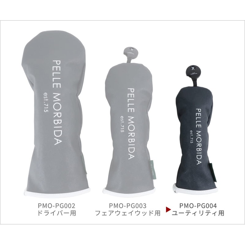 Pelle Molvida PM-PG004 Utility Headcover, navy