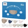 3D Large Mask 22.5cm/Slightly Large 21cm Non-Woven Individually Packaged 30